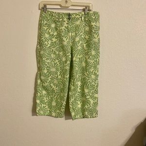 Sigrid Olsen Capri pants, size 10
